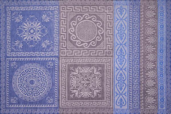 Corinthia Blue Jacquard Tea Towel